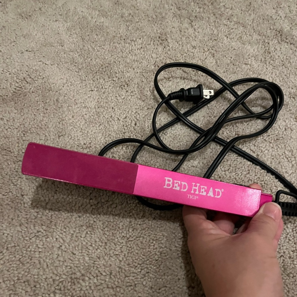 Bed Head Flat Iron| TIGI, hot pink